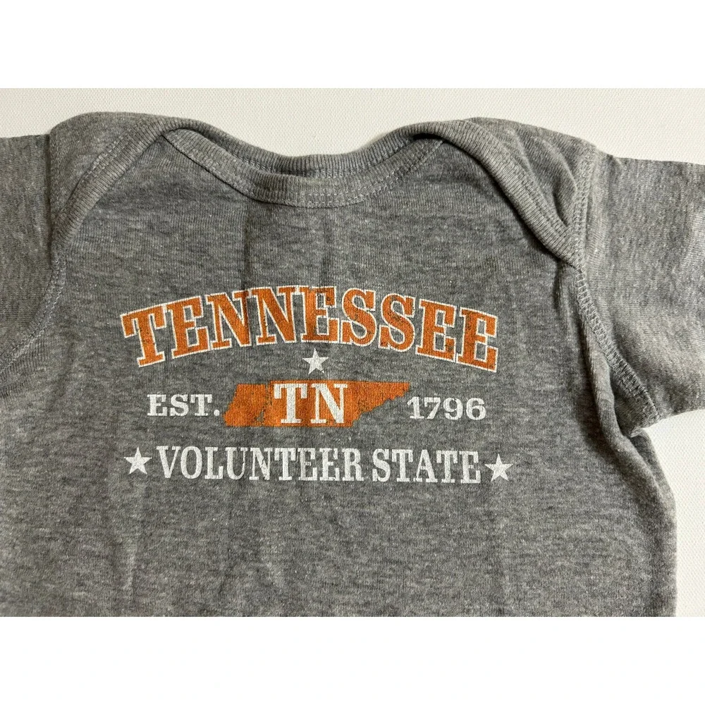Rabbit Skins Tennessee Vols Baby Onesie 18 Months Volunteer State Bodysuit